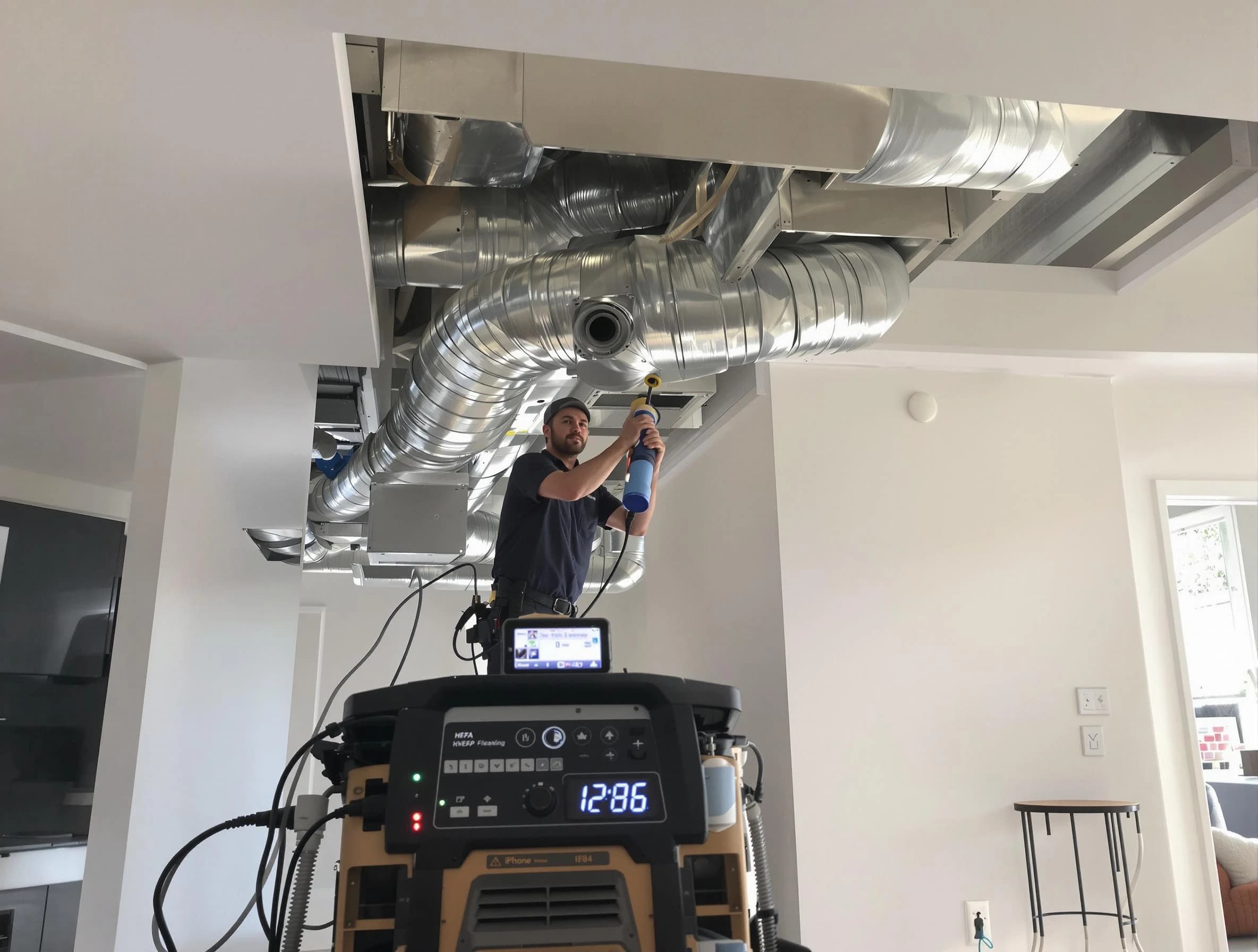 Advanced pure air duct cleaning by Centerville Air Duct Cleaning in Centerville